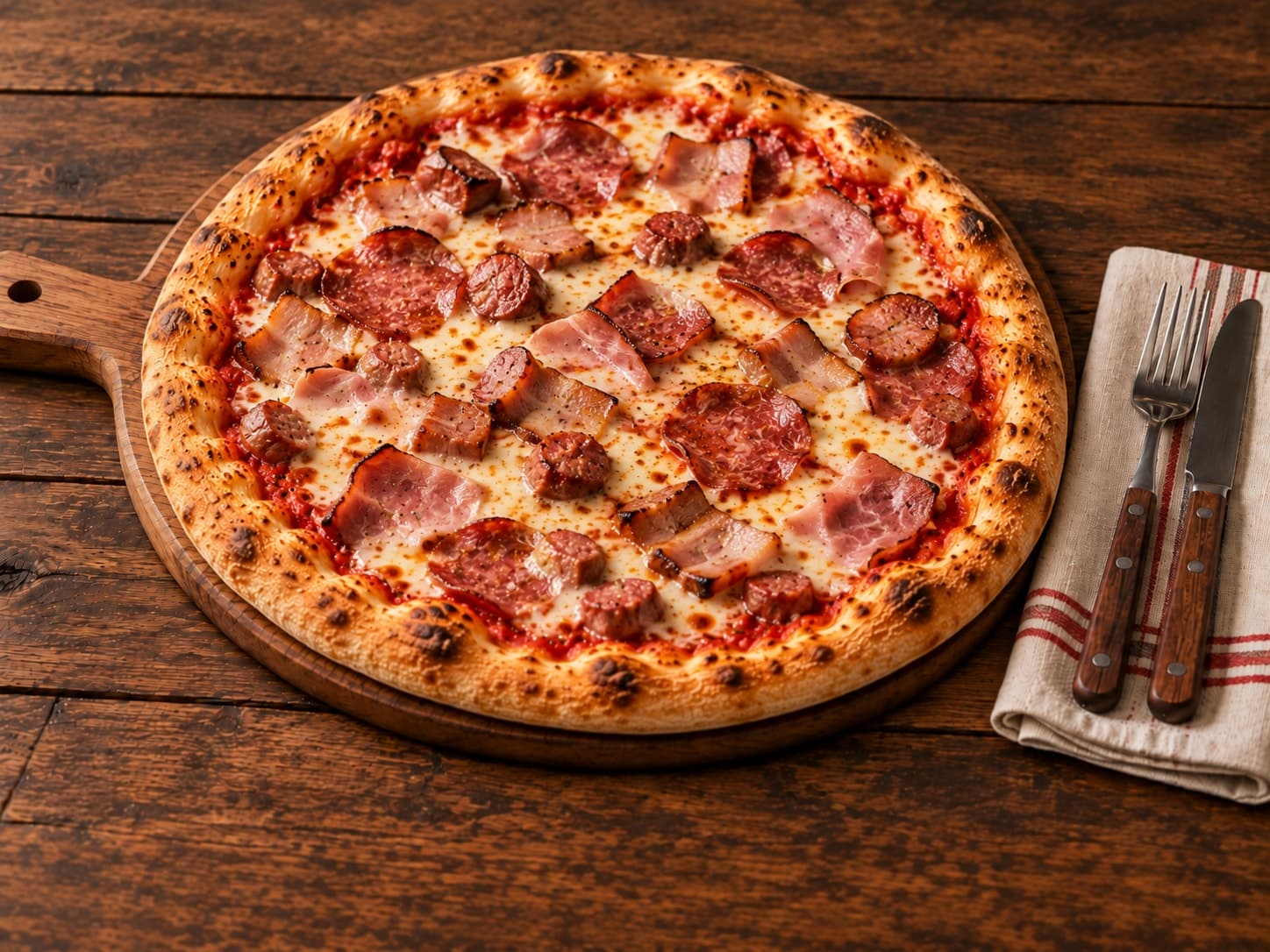 Pizza Quattro Carni